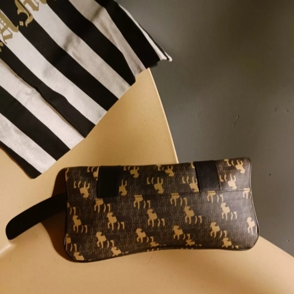 L.A.M.B. Gven Stefanie Black Designer Clutch - Picture 4 of 15